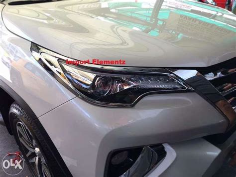 2016 To 2020 Toyota Fortuner Headlight 2017 Tail Light Cover Chrome