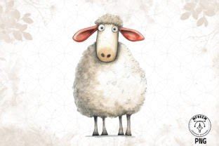 Sheep Sublimation Clipart Png Graphic Graphic By Mfreem Creative Fabrica