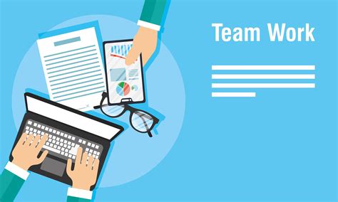 Teamwork Template Banner 1776785 Vector Art At Vecteezy