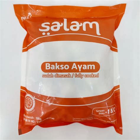 Jual Salam Bakso Ayam 500gr Shopee Indonesia