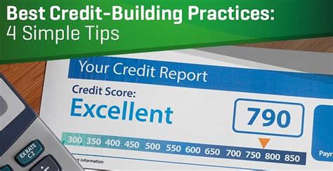 Best Credit Building Practices 4 Simple Tips