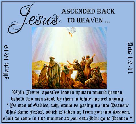 Scripture For Today Jesus Ascended Jesus Our Blessed Hope