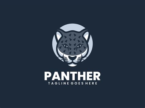 Panther Simple Mascot Logo Graphic by artnivora.std · Creative Fabrica