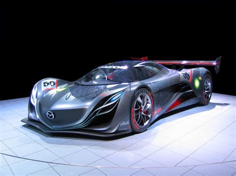 Mazda Furai Concept Sports Car Isolated Editorial Stock Image Image