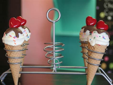 Ice Cream Cone Cake Pops 1 Dozen Etsy