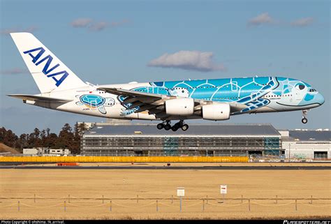 JA381A All Nippon Airways Airbus A380 841 Photo By Ohshima 1k Arrival