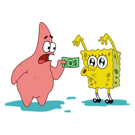 Spongebob Money Meme Patrick