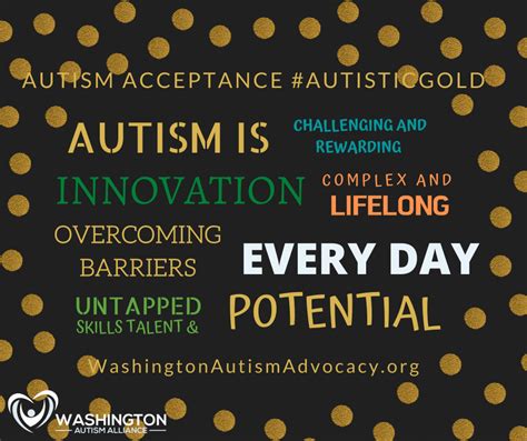 April Is Autism Acceptance Month Washington Autism Alliance