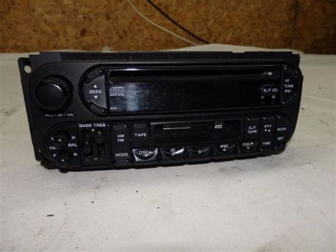 Purchase 2003 Dodge Caravan Cd Player Used Oem Factory 03 In Monroe