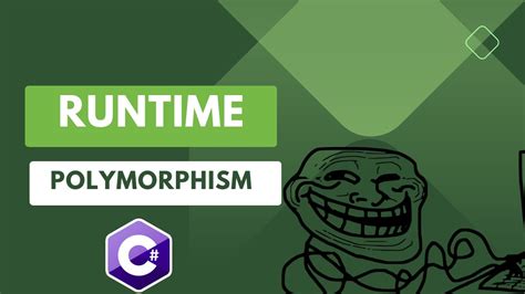 Runtime Polymorphism In C Youtube