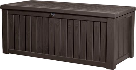 KETER Coffre de rangement extérieur ROCKWOOD 570 litres Amazon fr