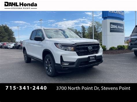 New 2024 Honda Ridgeline AWD SPORT 4D Crew Cab In Stevens Point D6545T