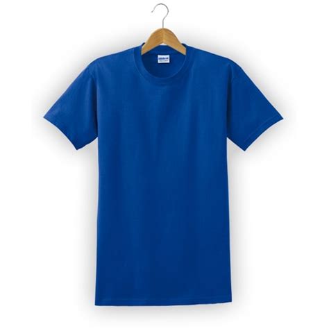 jual baju kaos polos warna biru cotton combed  premium priawanita