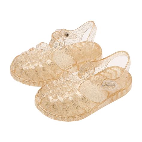 Jelly Sandals For Girls Closed Toe Princess Shoes Summer Dress Shoes