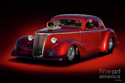 1937 Chevrolet Pro Street Coupe Photograph By Dave Koontz