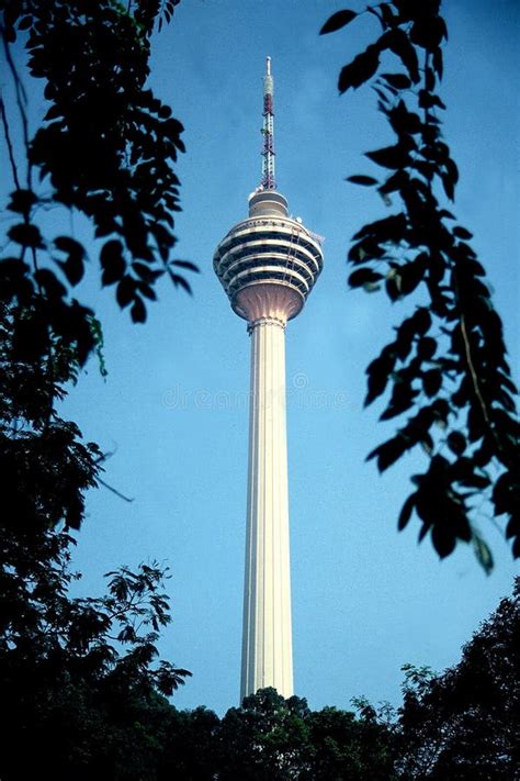 KL Tower editorial stock image. Image of modern, comunation - 25355514