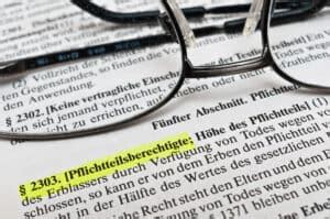 Pflichtteil Auszahlung Regeln Fristen Mehr