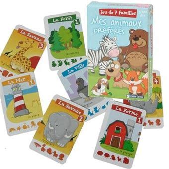 Jeu De 7 Familles Pour Petits Mes Animaux Préférés Enfants 3 Ans