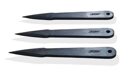 Throwing Knives ACEJET CRUSHER SHADOW Steel Throwing Knives Set Of