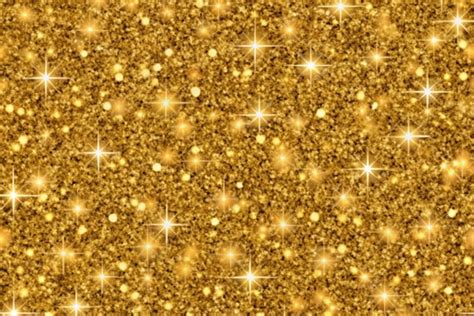 Abstract Gold Glitter Texture Background Shiny Golden Glitter Pattern