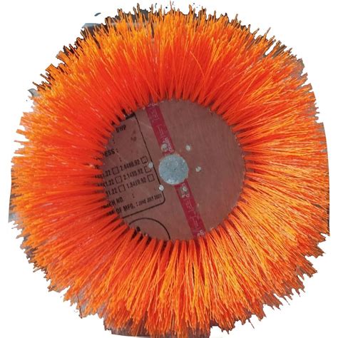 Soft Nylon Orange Side Disc Brushes For Road Sweeping Machine Brush At