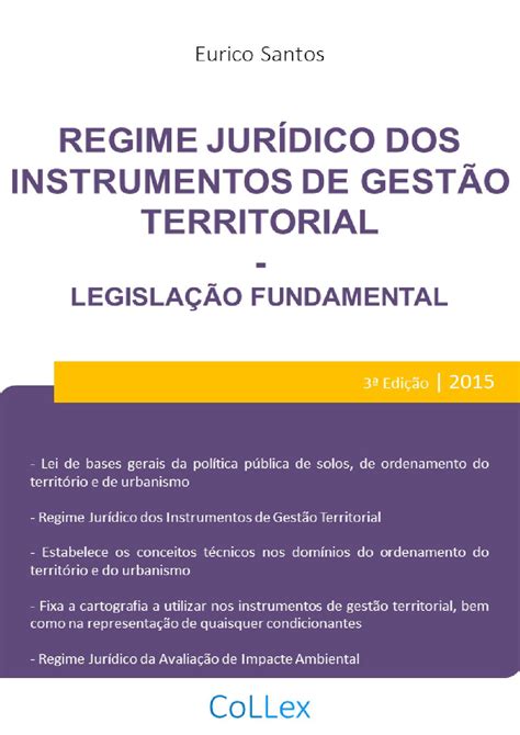 Excerto Regime Jurídico dos Instrumentos de Gestão Territorial