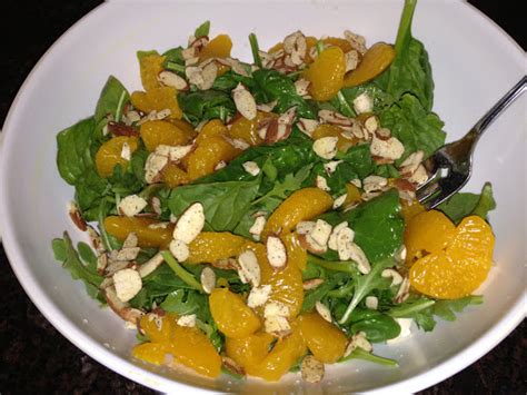 Mandarin Orange And Almond Salad Recipe 4 7 5