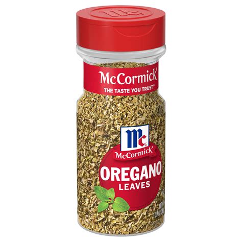 Mccormick Oregano Leaves Oz Walmart