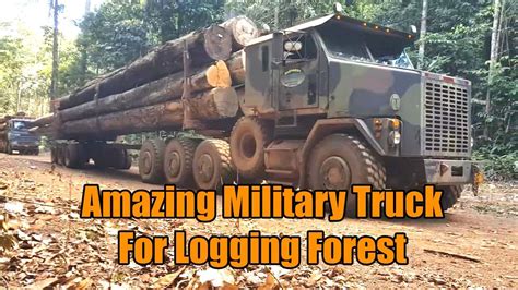 Amazing Trailer Truck Oshkosh M1070 Het 6x6 Military Truck For Logging