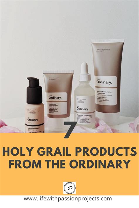 My 7 Holy Grail Products From The Ordinary Holy Grail Products The Ordinary Products Ordinary