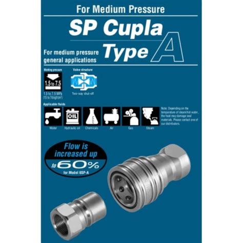 Jual P A Nitto Kohki Sp Cupla Brass Plug Female Thread