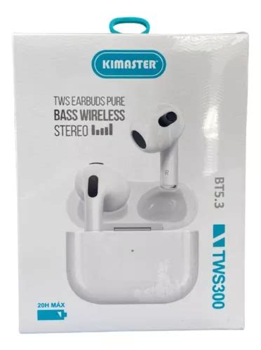 Fone De Ouvido Kimaster Tws300 Bluetooth Sem Fio Air Pro Top