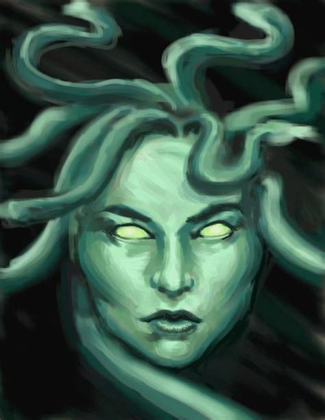 Medusa One Of The Three Gorgons Medusa Was The Only Mortal One Cursed