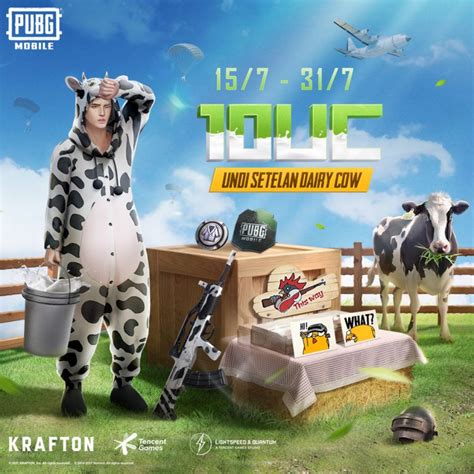 Bundle Dairy Cow Tersedia Di Paket Moo Moo PUBG Mobile Esportsku