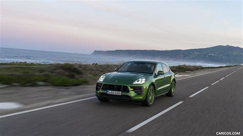 Porsche Macan GTS | 2020MY (Color: Mamba Green Metallic) | Front Three ...