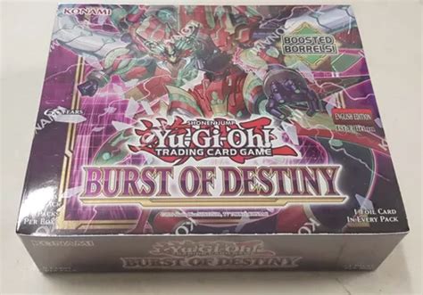 Yugioh Yu Gi Oh Burst Of Destiny Caja Boosters Lost Art