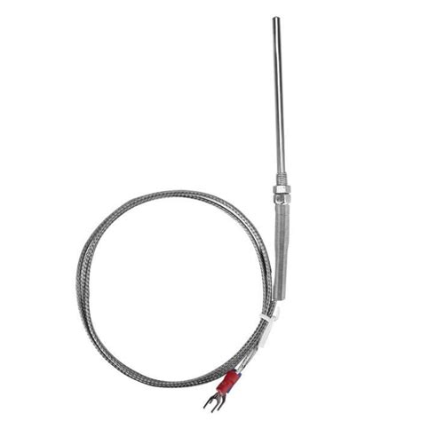 VINGVO Thermocouple De Type K Filetage M8 Type K Thermocouple Sonde 50