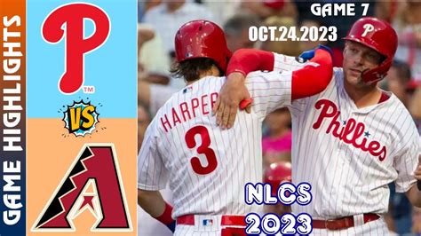 Phillies Vs D Backs Nlcs Oct Th Innings Game