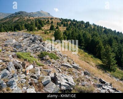 The summit of Pelister (2601m), the highest peak of Baba Mountain, Pelister National Park, near ...