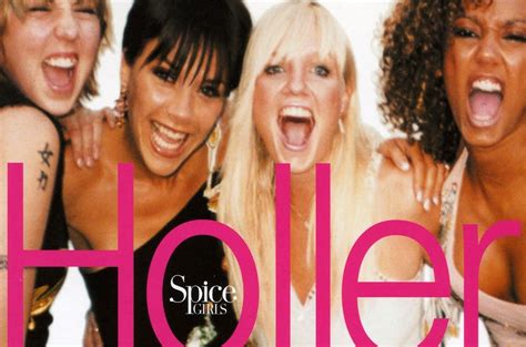 Encartes Pop Single Spice Girls Holler