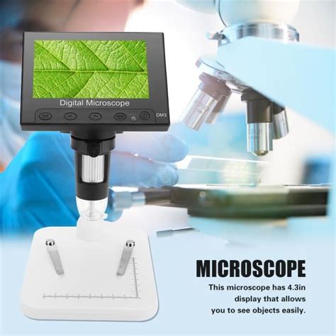 Microscope électronique numérique YOSOO 600X avec écran 4 3 pouces et