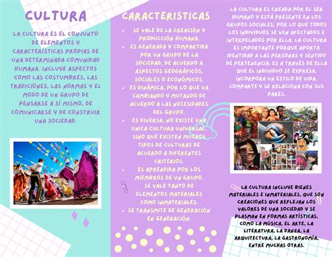 Cul Tura Cultura La Cultura Es Creada Por El Ser Humano Y EstÁ