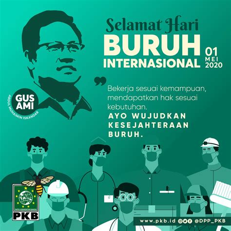 Dpp Pkb On Twitter Selamat Hari Buruh Internasional Berkerja