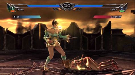 SoulCalibur V Natsu Vs Leixia YouTube