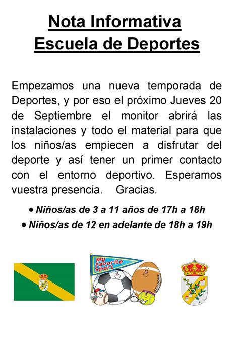 Escuela De Deportes