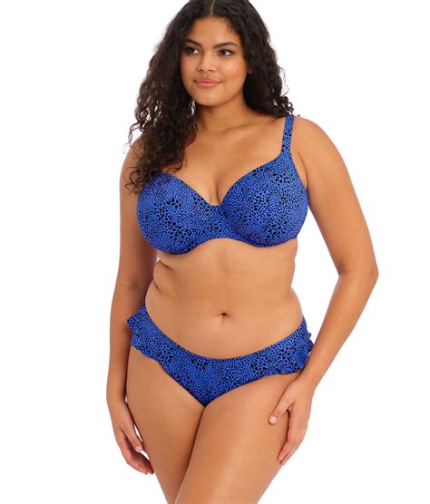 Elomi Plus Size Pebble Cove Plunge Bikini Top Reviews Bare