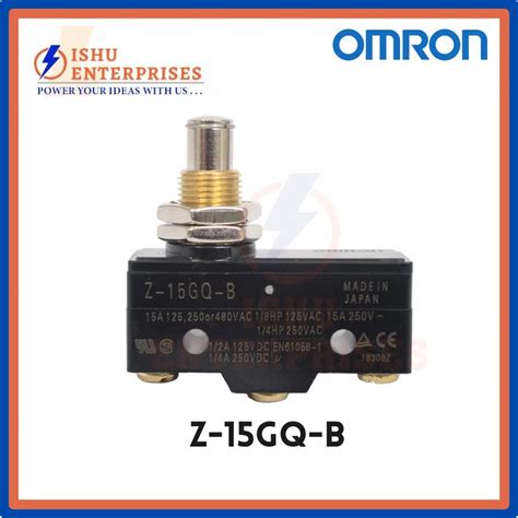 Lever SPST OMRON MICRO SWITCH Z 15GQ B 15A At Rs 275 Piece In New