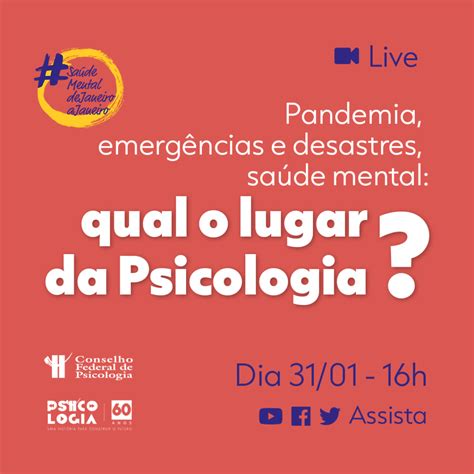 CFP Realiza Debate Sobre Papel Da Psicologia No Contexto Da Pandemia E