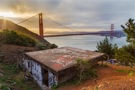 Graffiti by the Golden Gate Bridge Photograph by Sarit Sotangkur - Fine ...