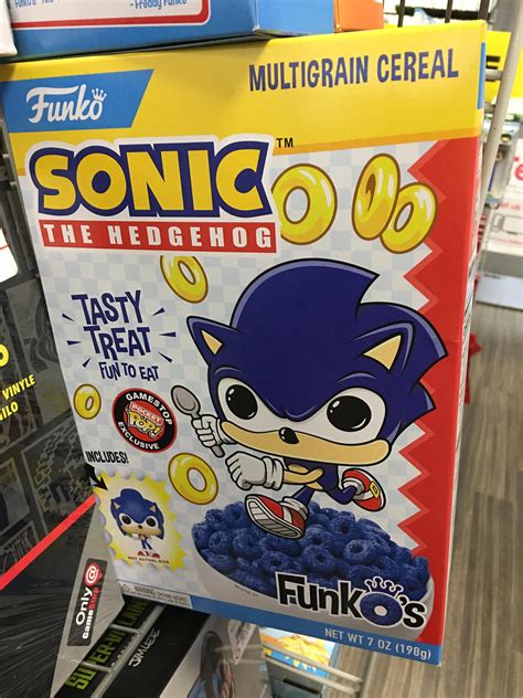 Sonic The Hedgehog Cereal By Gamerfan25 On Deviantart